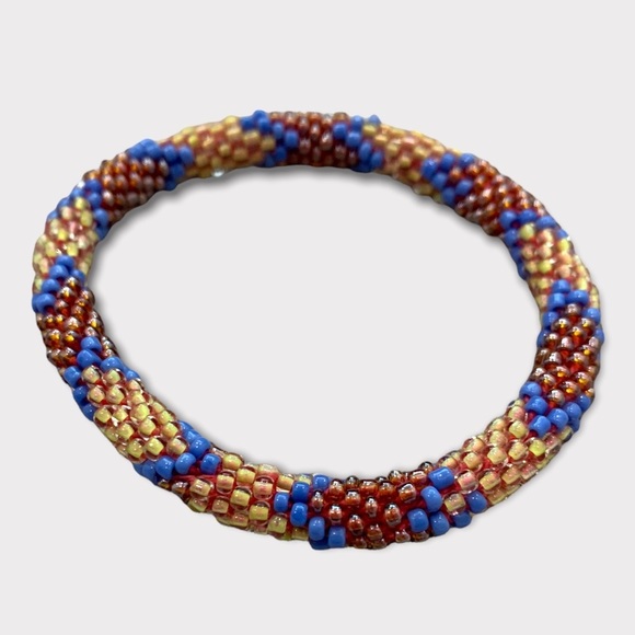 Beaded Plastic Rope Bracelet - Picture 3 of 3